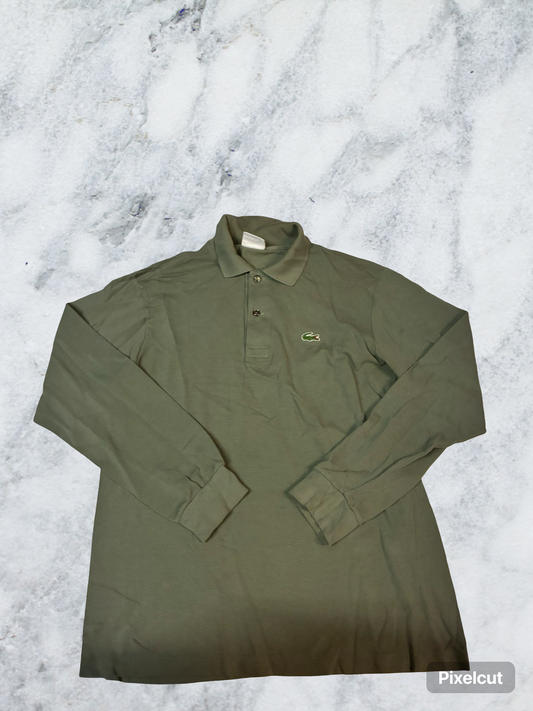 Vintage Lacoste Langarm Shirt S - M 6102