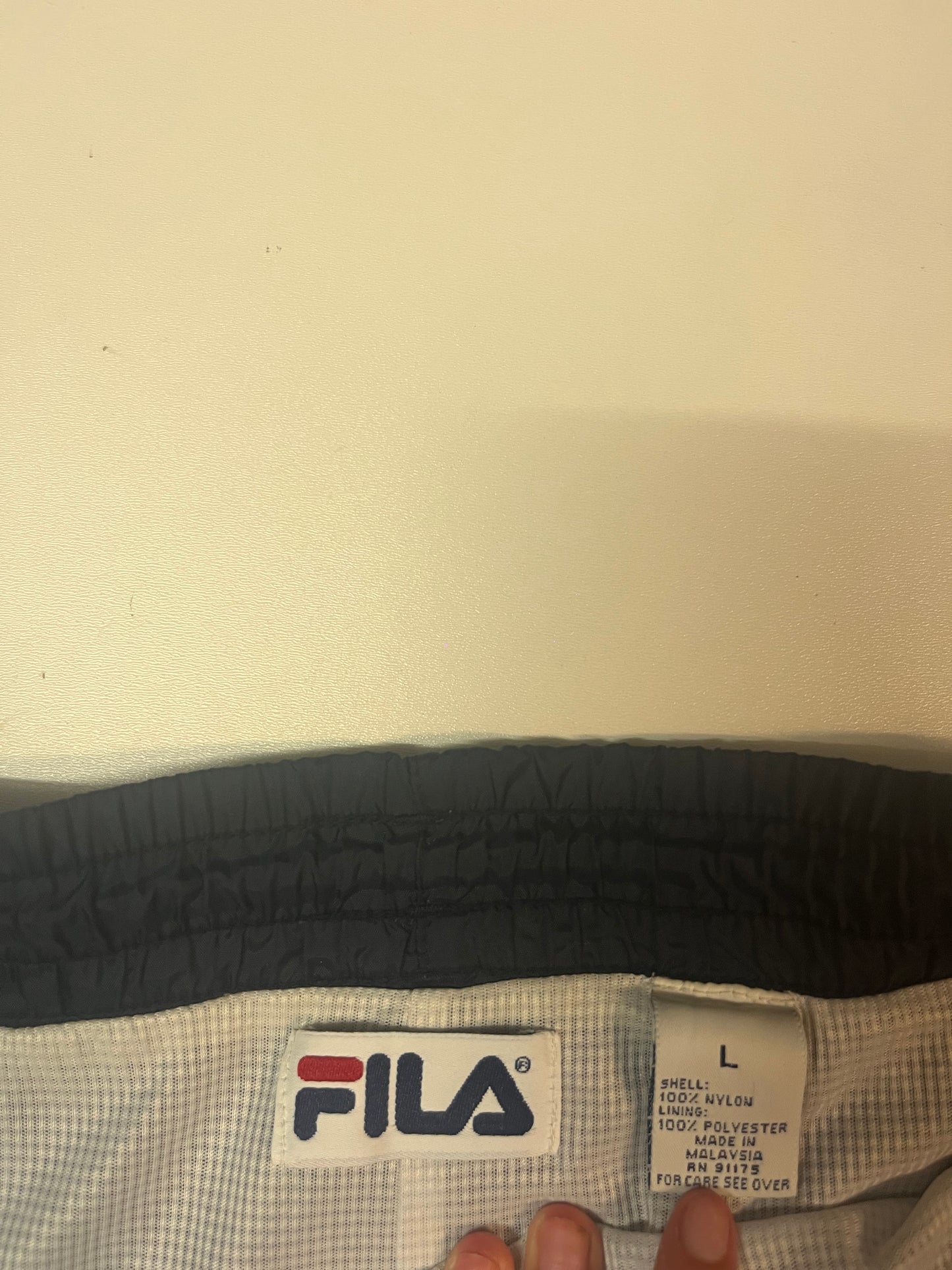 Vintage Fila Trackpants L Bund nicht elastisch 3902