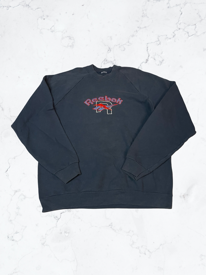 Reebok Vintage Sweatshirt Gestickt M 5894