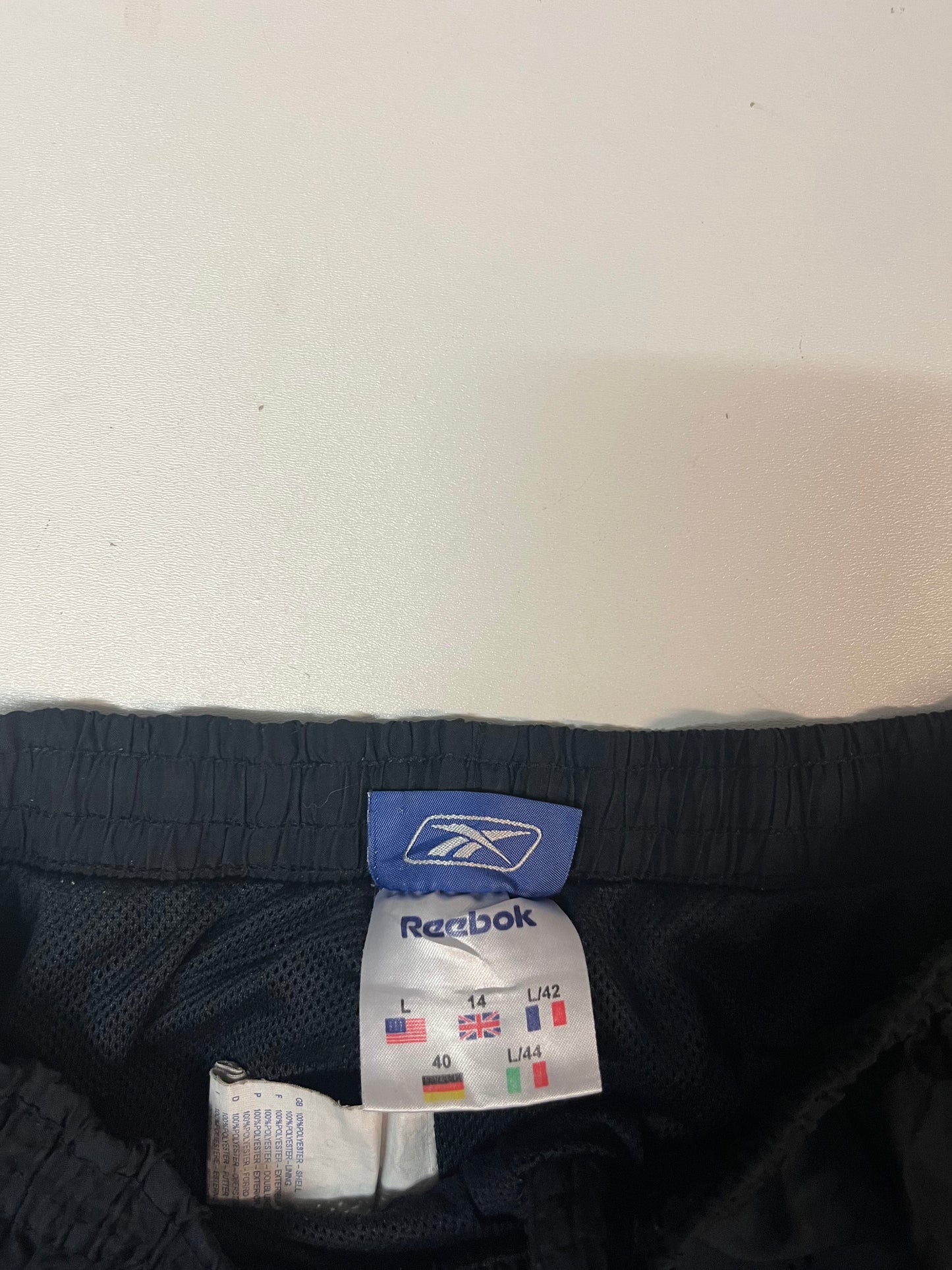 Vintage Reebok Trackpants L fit S 5329