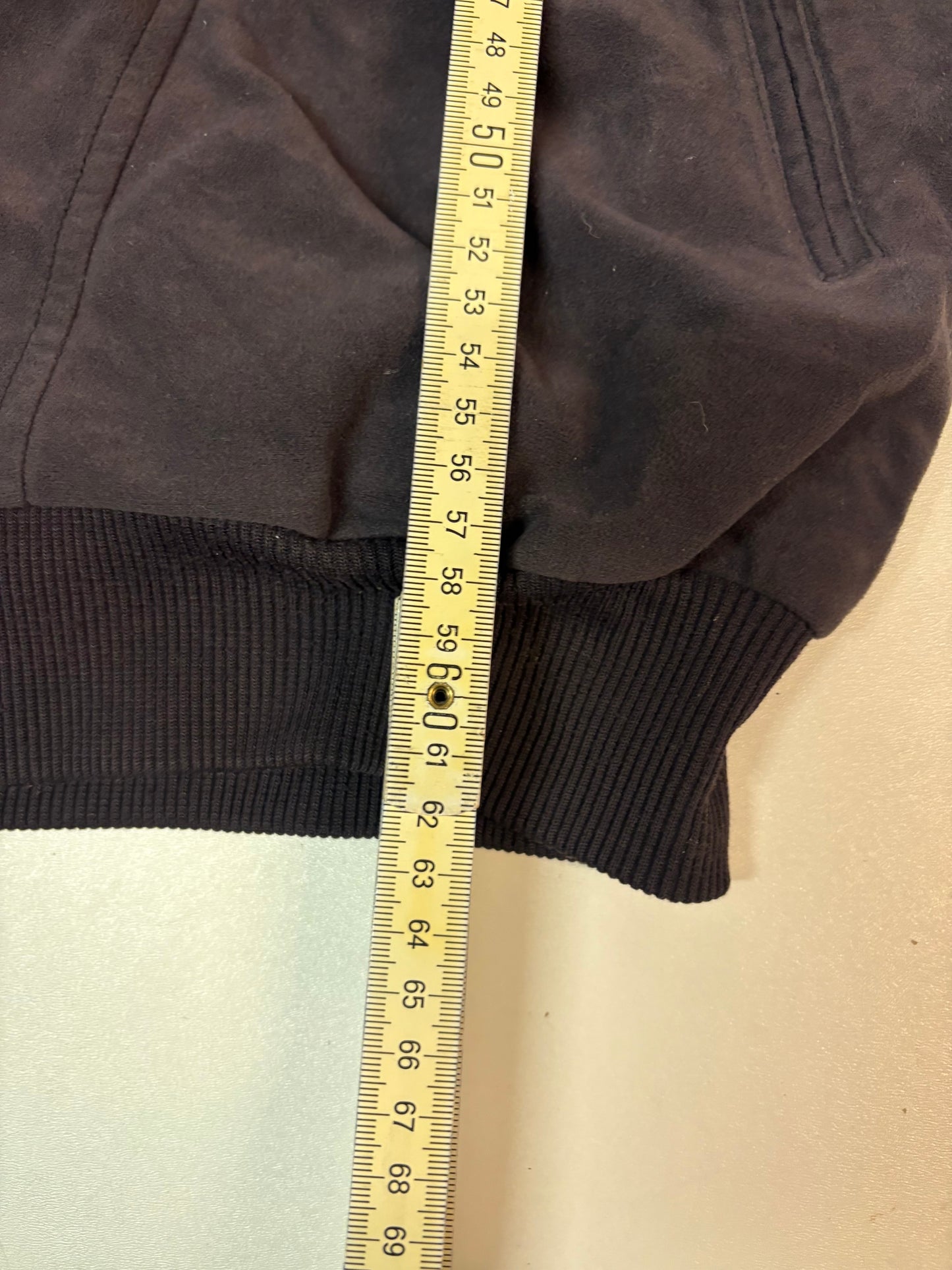 Adidas Vintage Trackjacket Stoff aus Samt M 5830