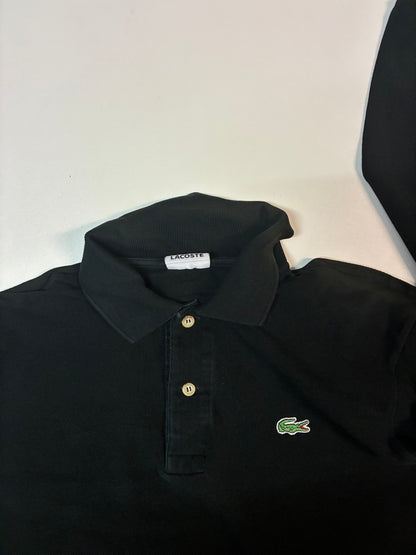Vintage Lacoste Polo Shirt S - M schwarz 6071