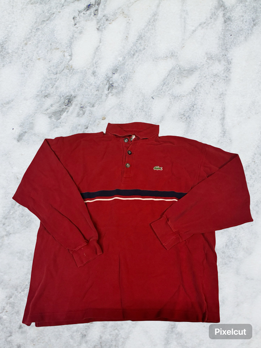 Vintage Lacoste Langarm Shirt L fit S 6093