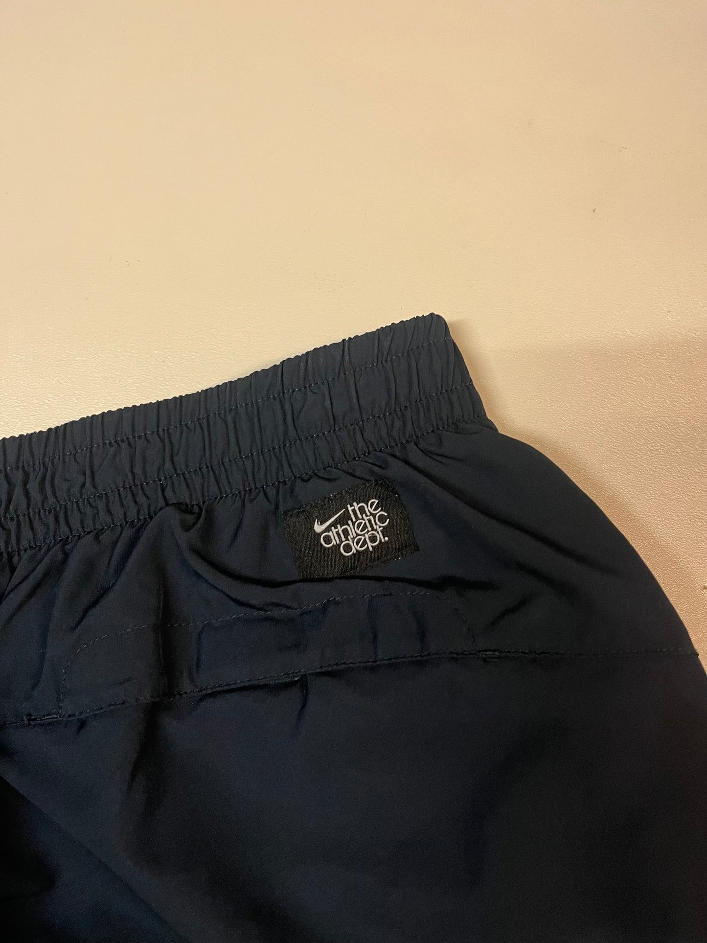 Nike Vintage Trackpants Navy M Baggy 4656