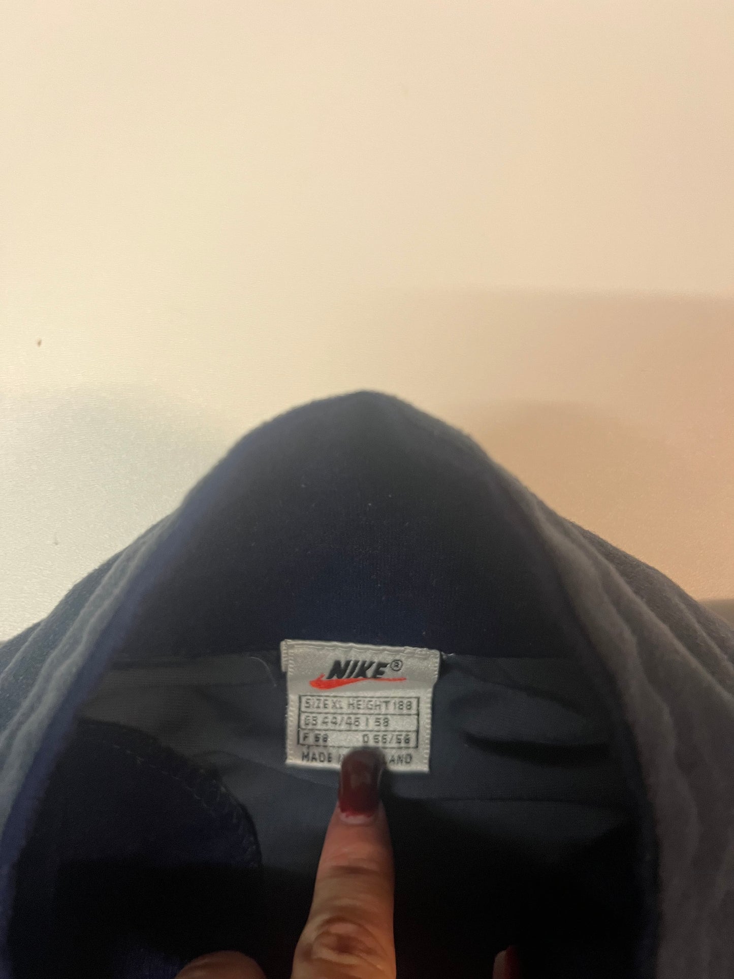 Vintage Nike Trainingsjacke Kids XL fit S 5139