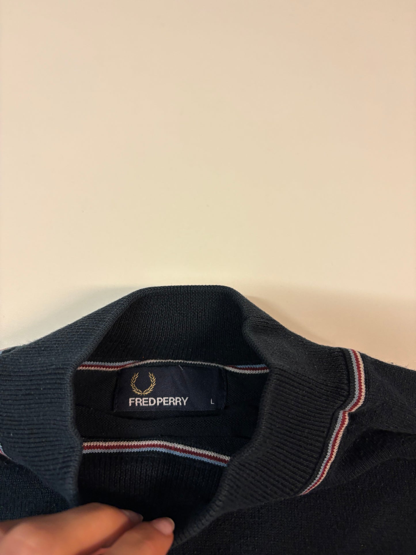 Fred Perry Vintage Pullover L 6577