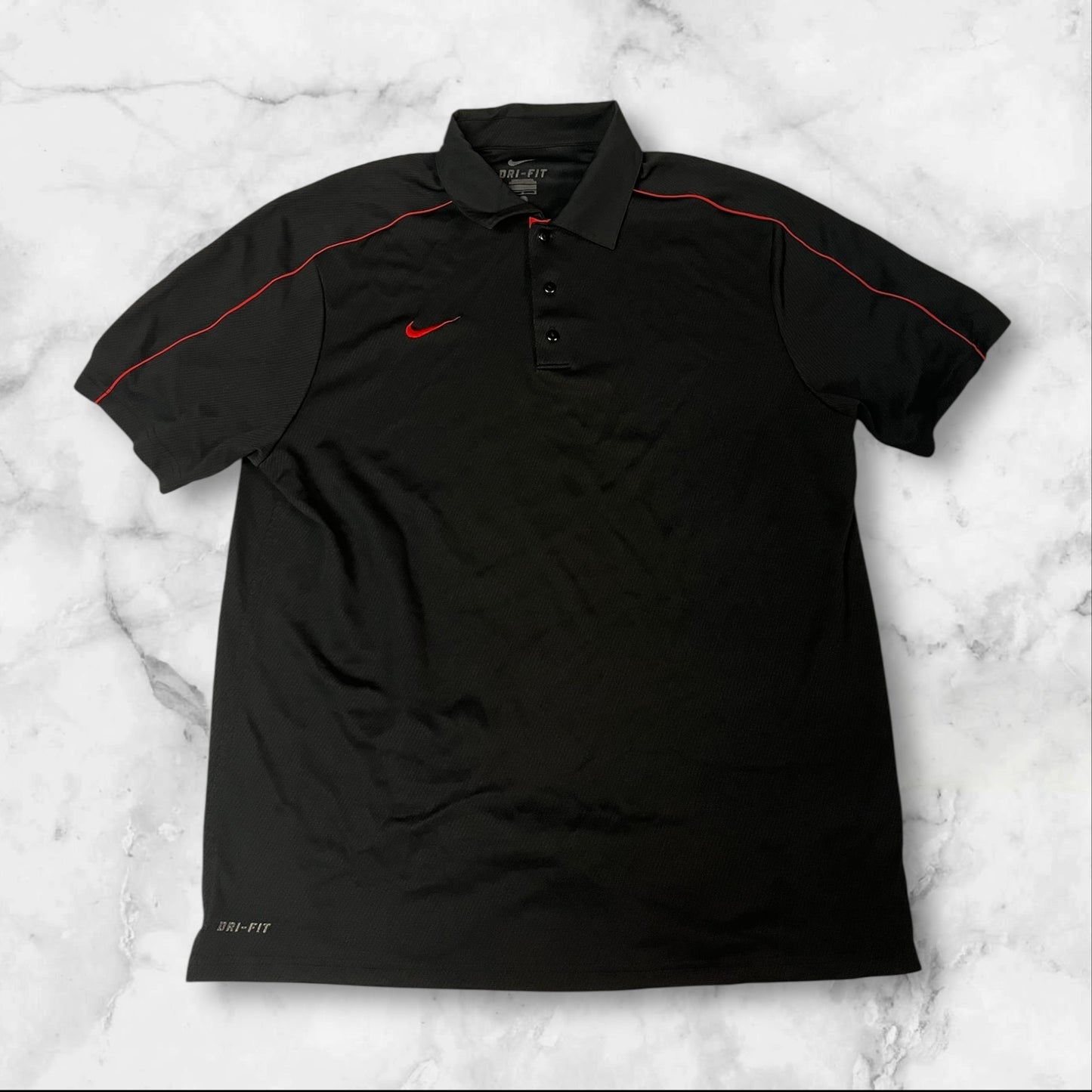 Nike Vintage Poloshirt l-xl #4155