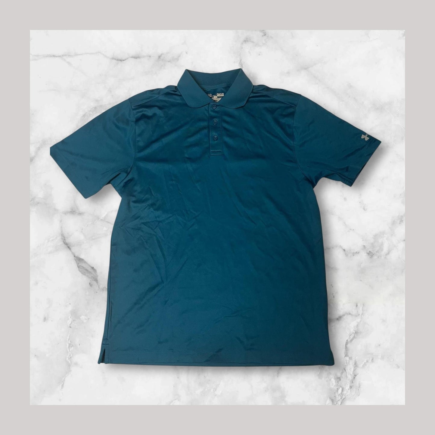 Under Amour Vintage Gym Polo Shirt M 4190