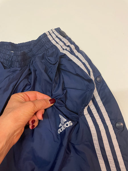 Adidas Vintage Trackpants Nylon Stoff aus Regenjacke #9353 Gr XL