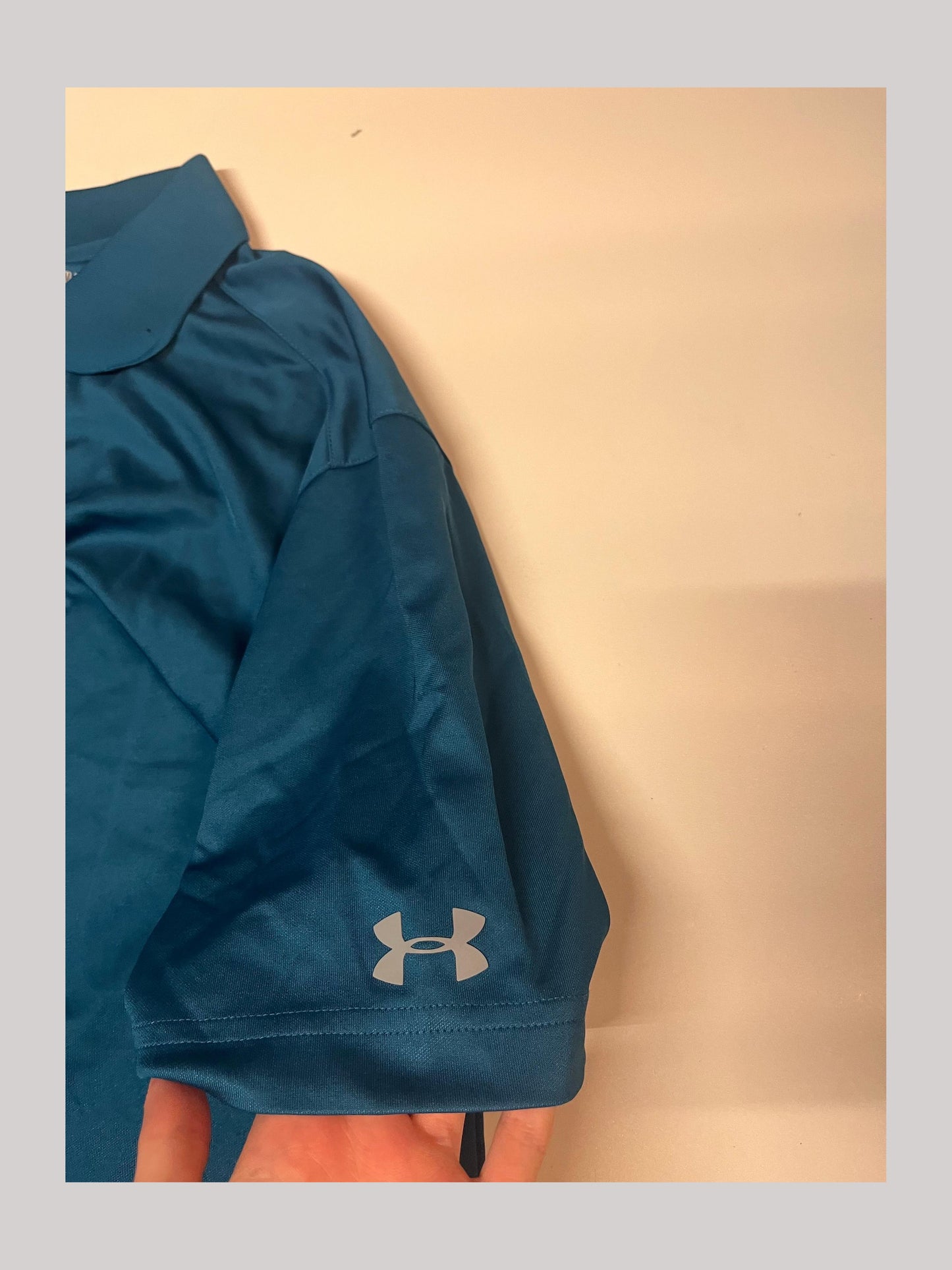 Under Amour Vintage Gym Polo Shirt M 4190