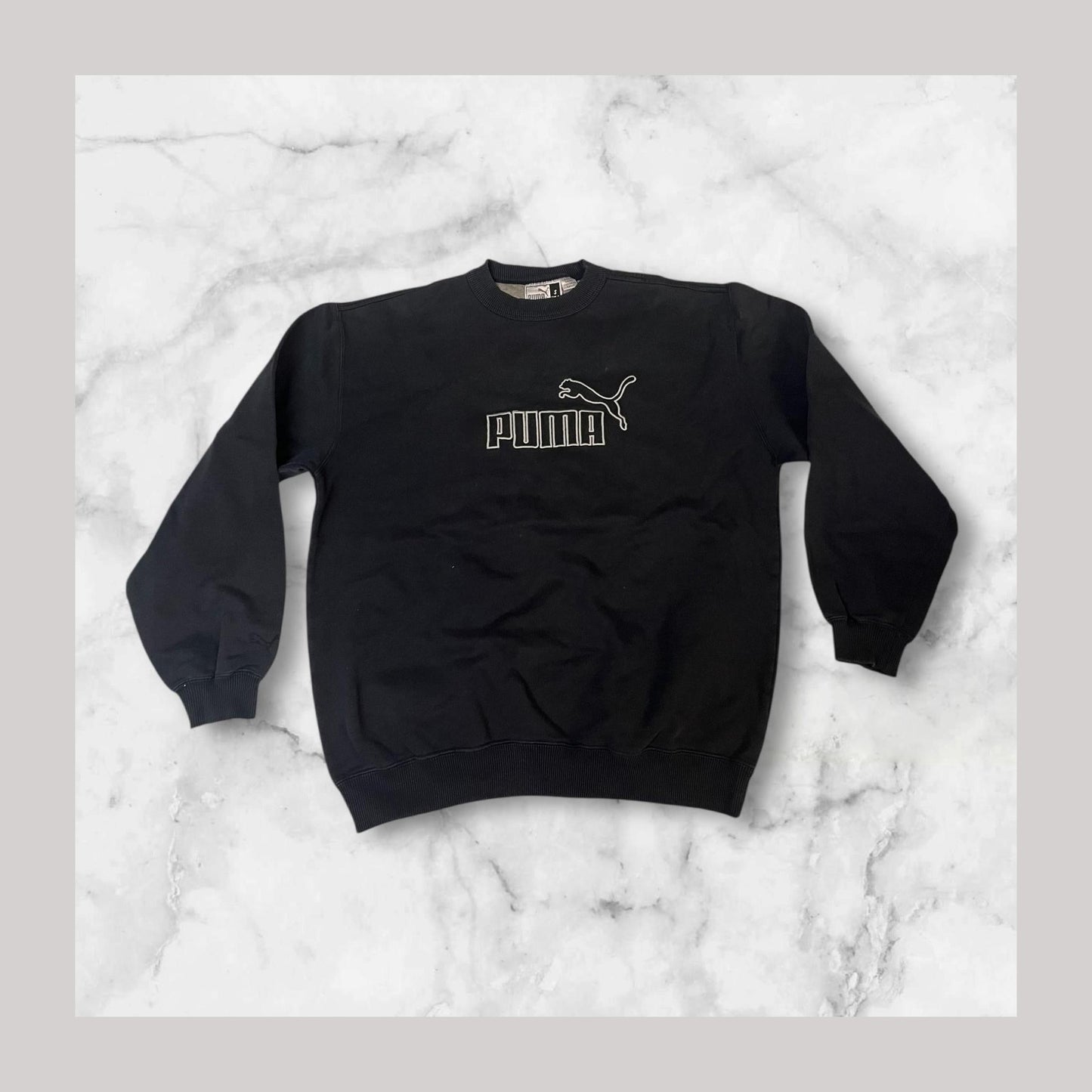 Puma Vintage Pullover Navy S 4575