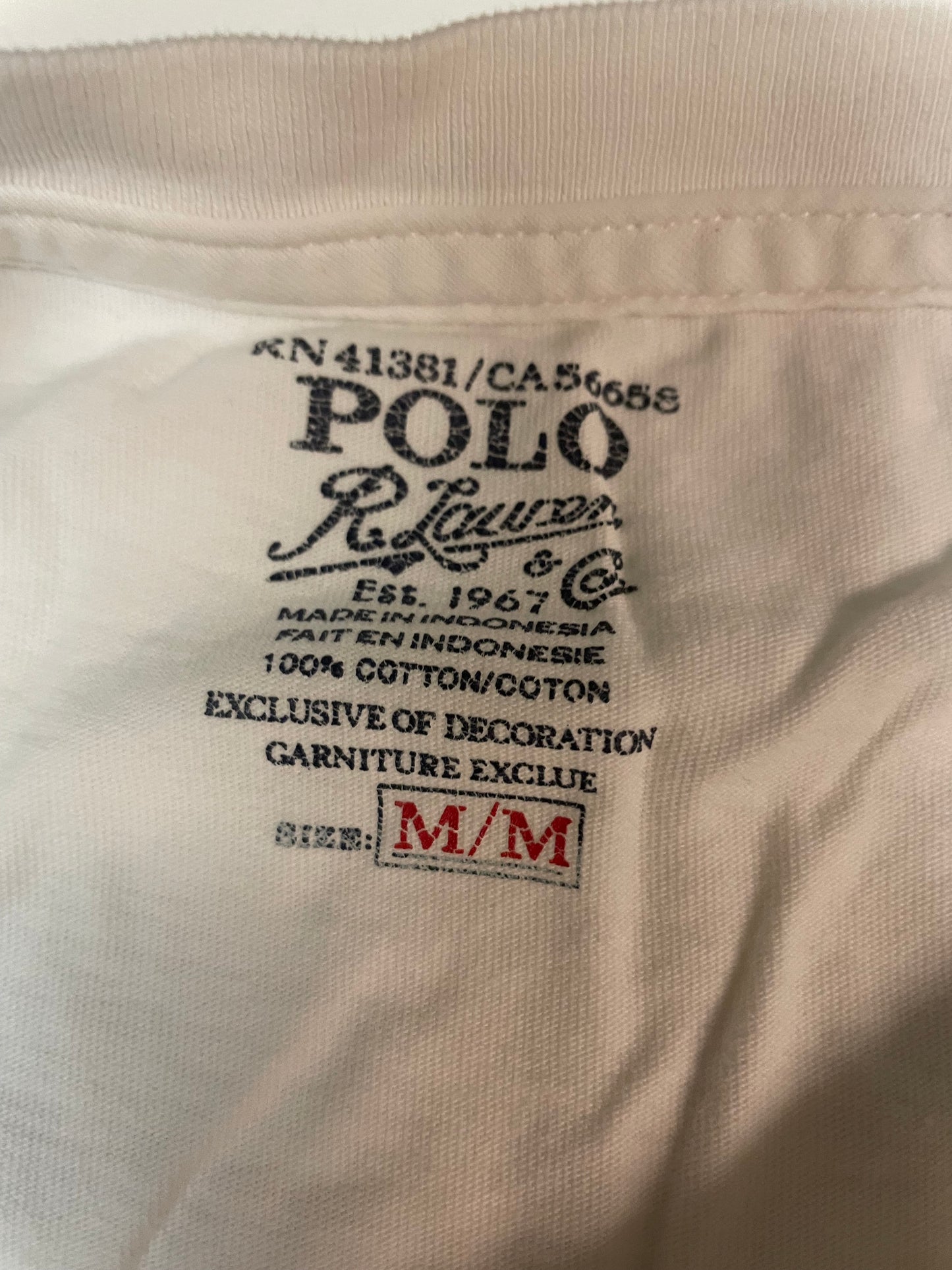 Polo Ralph Lauren Tshirt M 4831