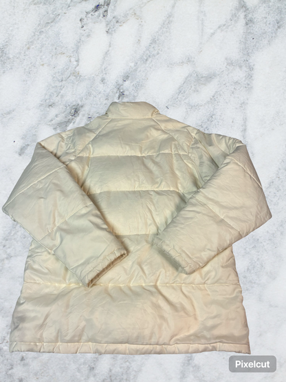 Vintage Tommy Hilfiger Winterjacke cremefarben L 6290