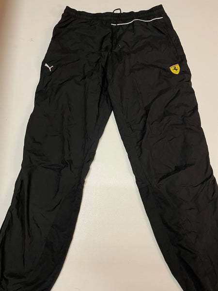 Vintage Puma x Ferrari Baggy Nylon Trackpants Stoff Regenjacke # 8788 M