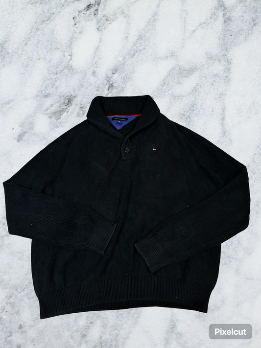 Vintage Tommy Hilfiger Strick Cardigan XXL fit L 6308