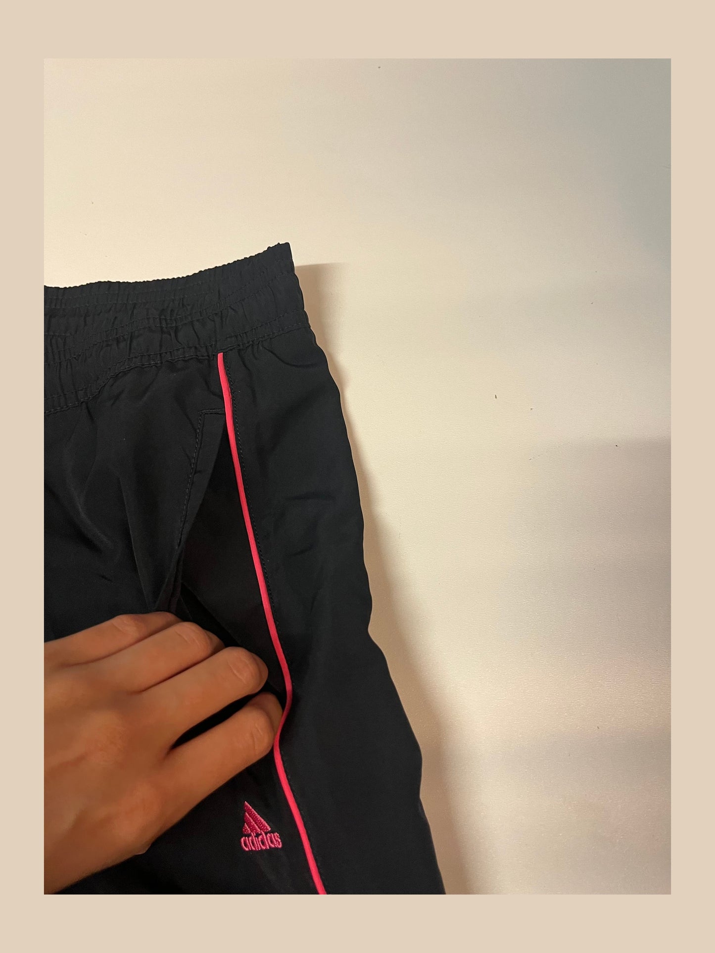 Adidas Vintage Damen Trackpants L Baggy 3401