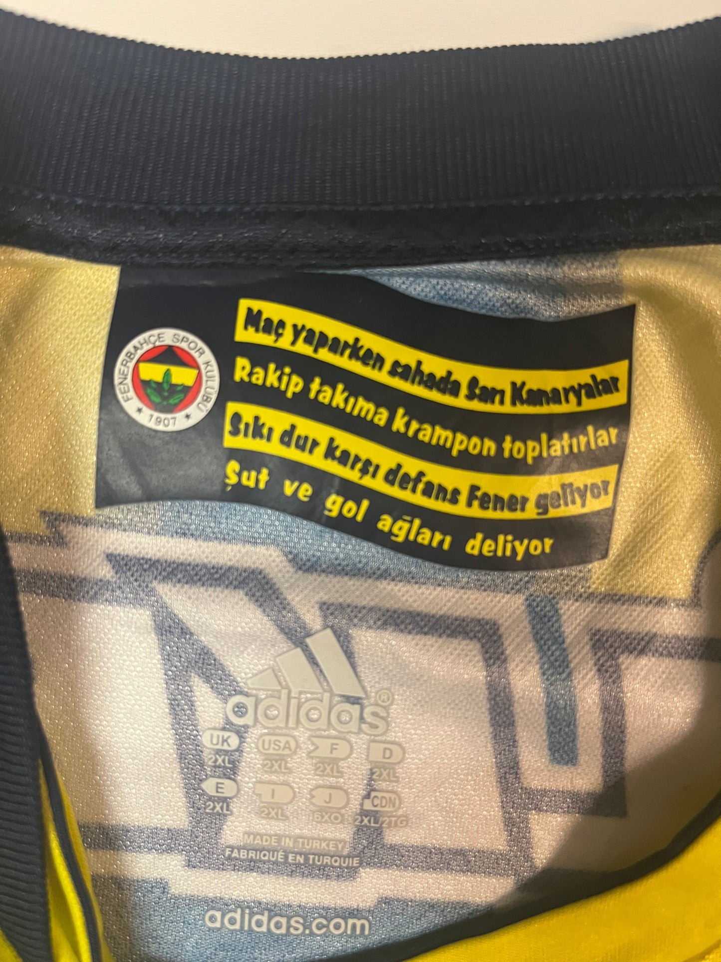 Vintage Adidas X Fehnerbahçe Trikot XXL 4010