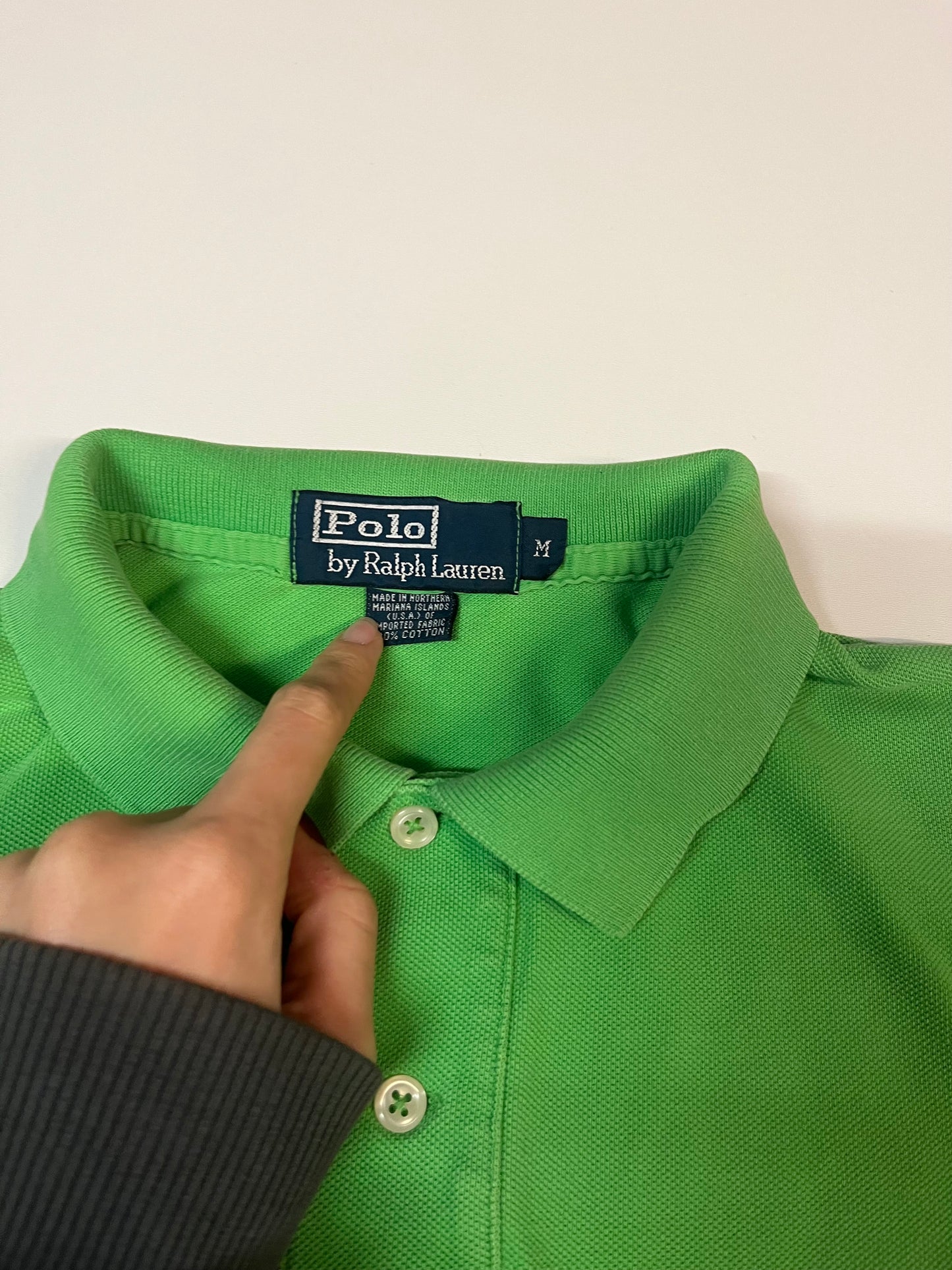 Polo Ralph Lauren Vintage Poloshirt M 5064