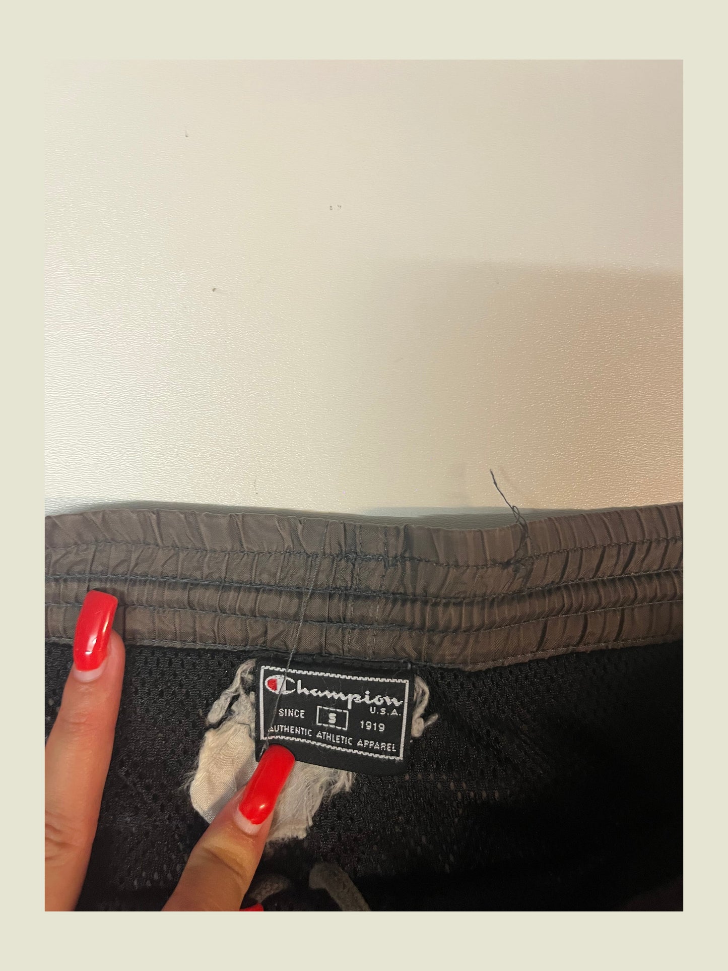 Vintage Champion Trackpants Bund nicht elastisch S 3177