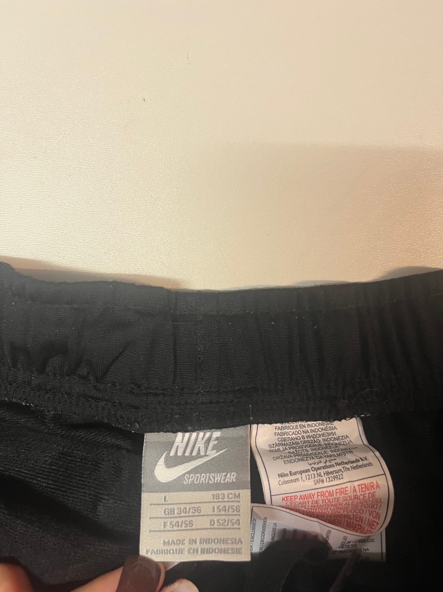 Vintage Nike Trackpants baggy L 5566