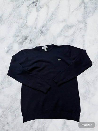 Vintage Lacoste Pullover 100% wolle L fit S - M 6738