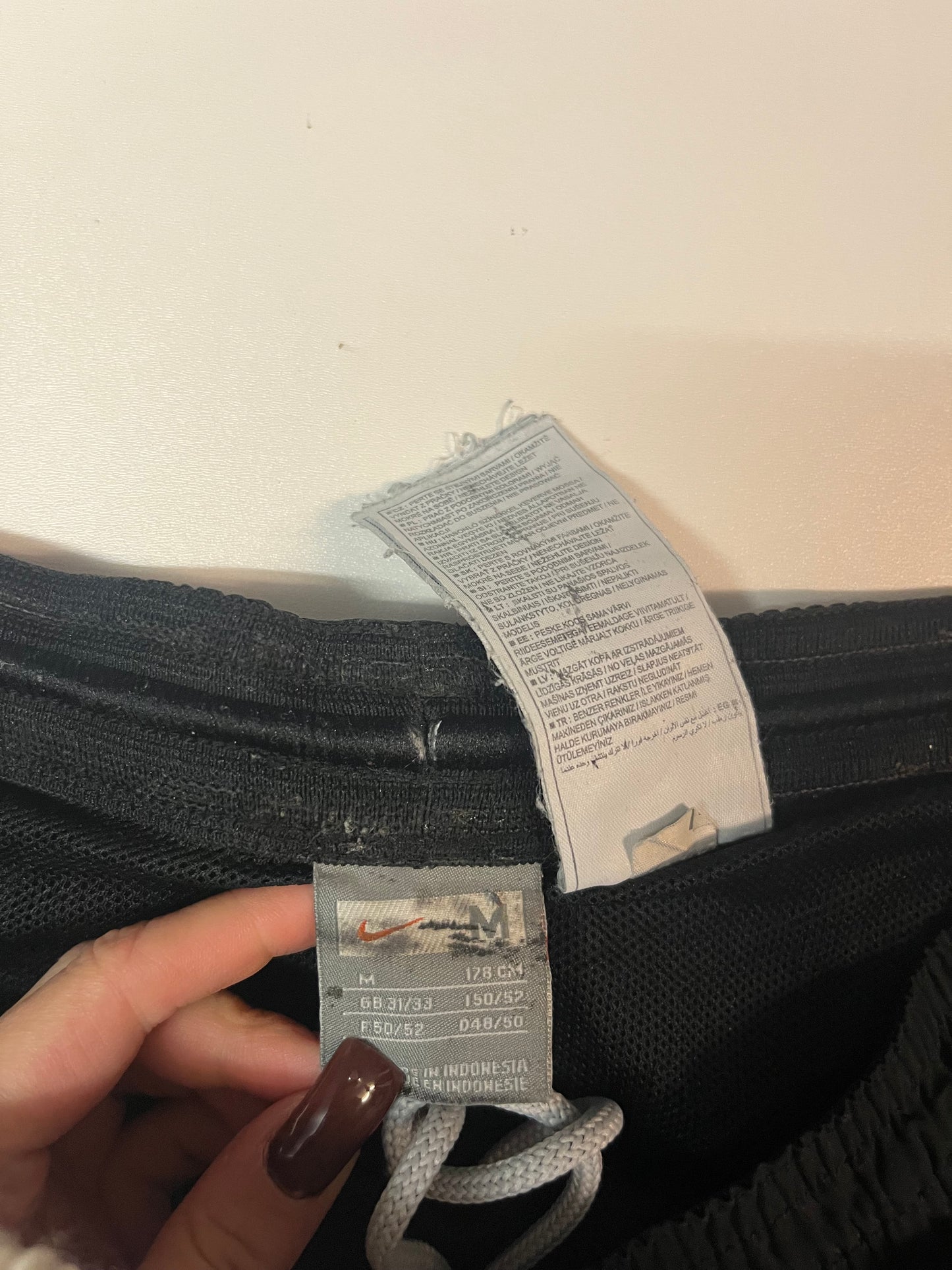 Vintage Nike Trackpants baggy M fit S 5542