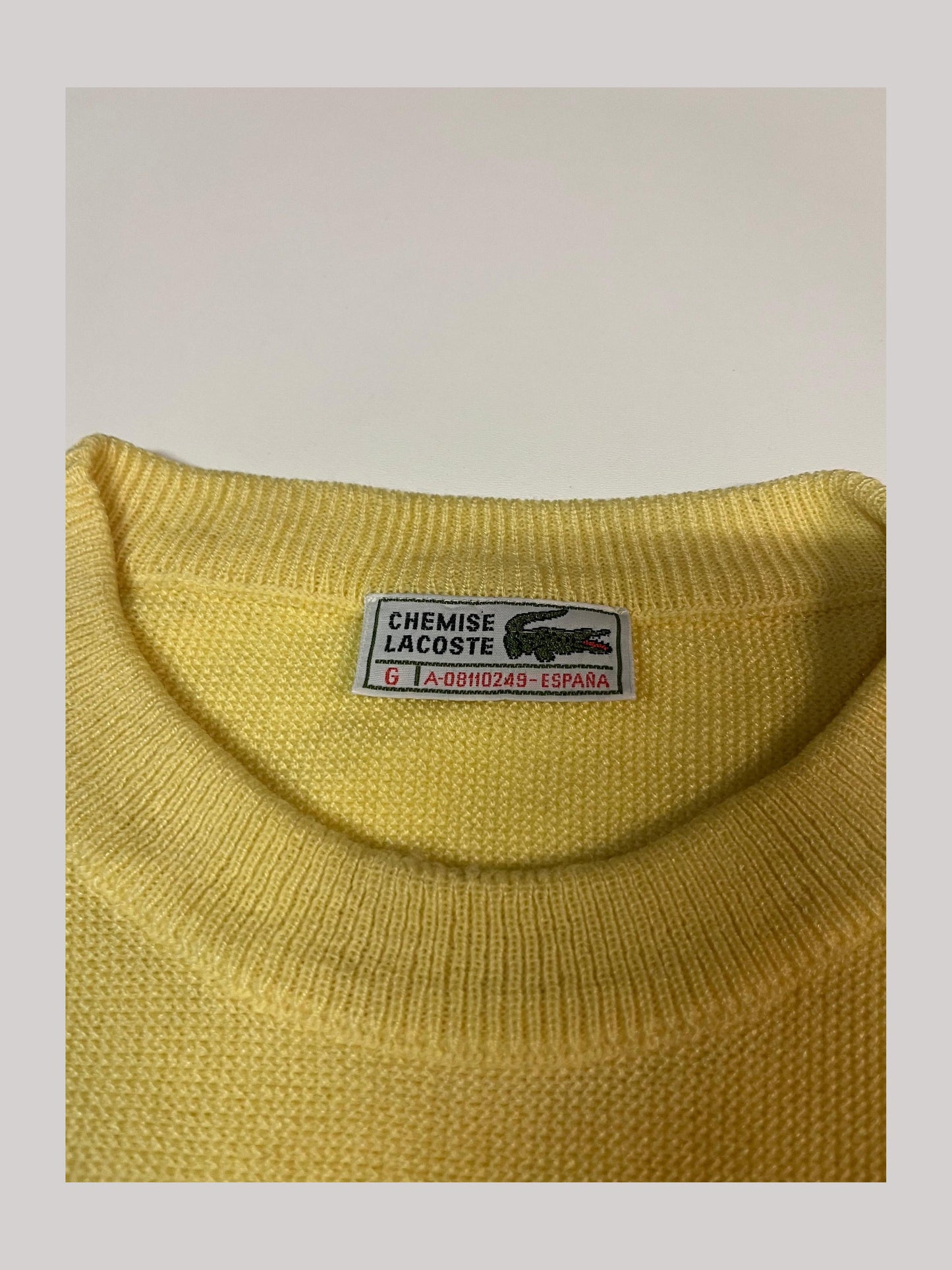 Lacoste Vintage Pullover L 4603