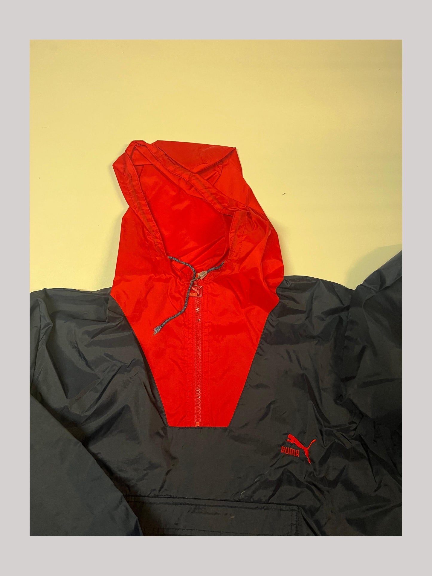 Vintage Puma Regenjacke L 4376