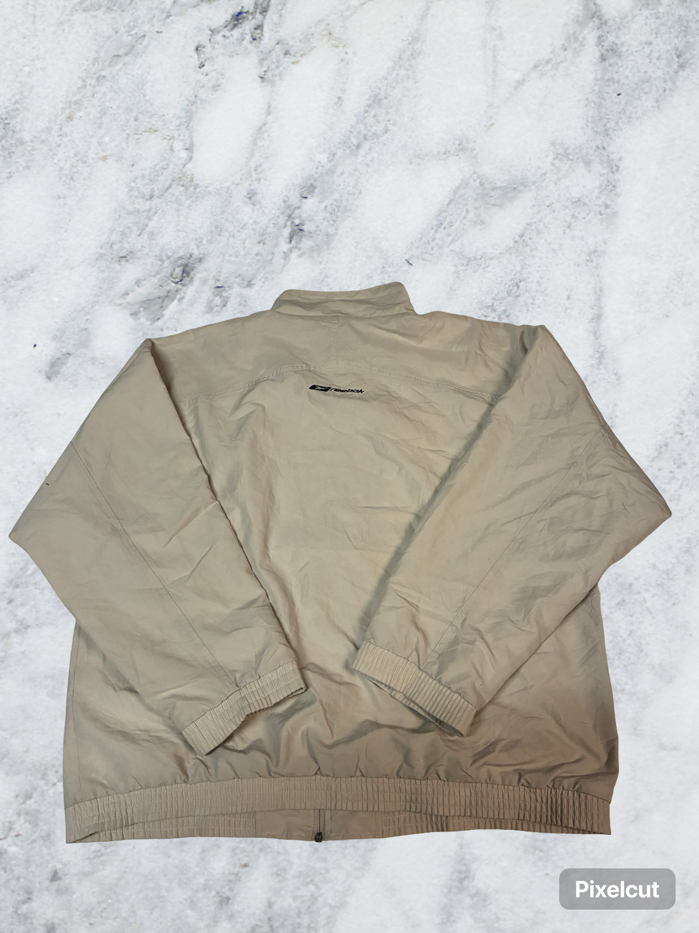 Vintage Reebok Trainingsjacke beige M - L 5928