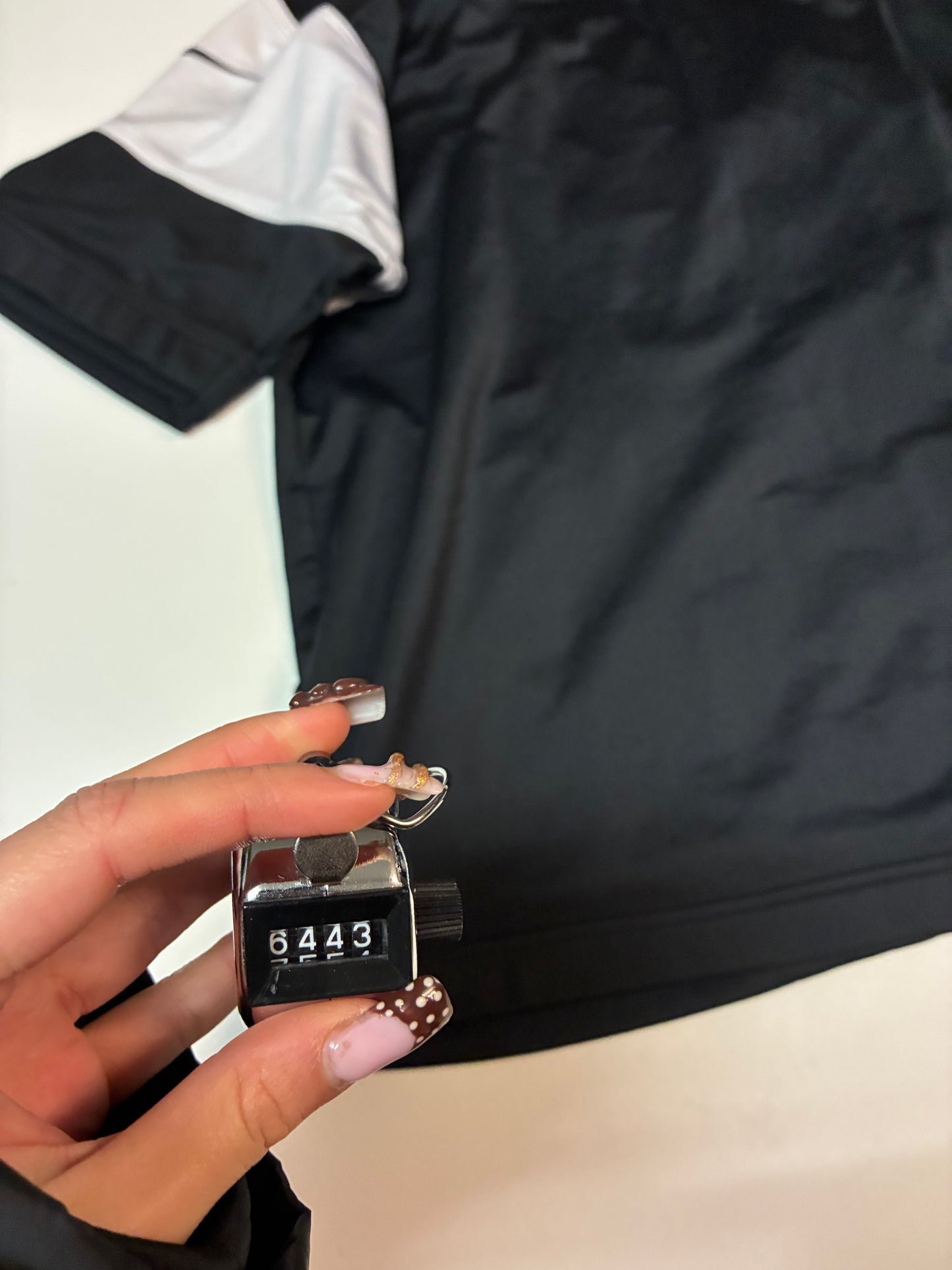 Vintage Nike Trainingsjacke kurze Ärmel L 6443