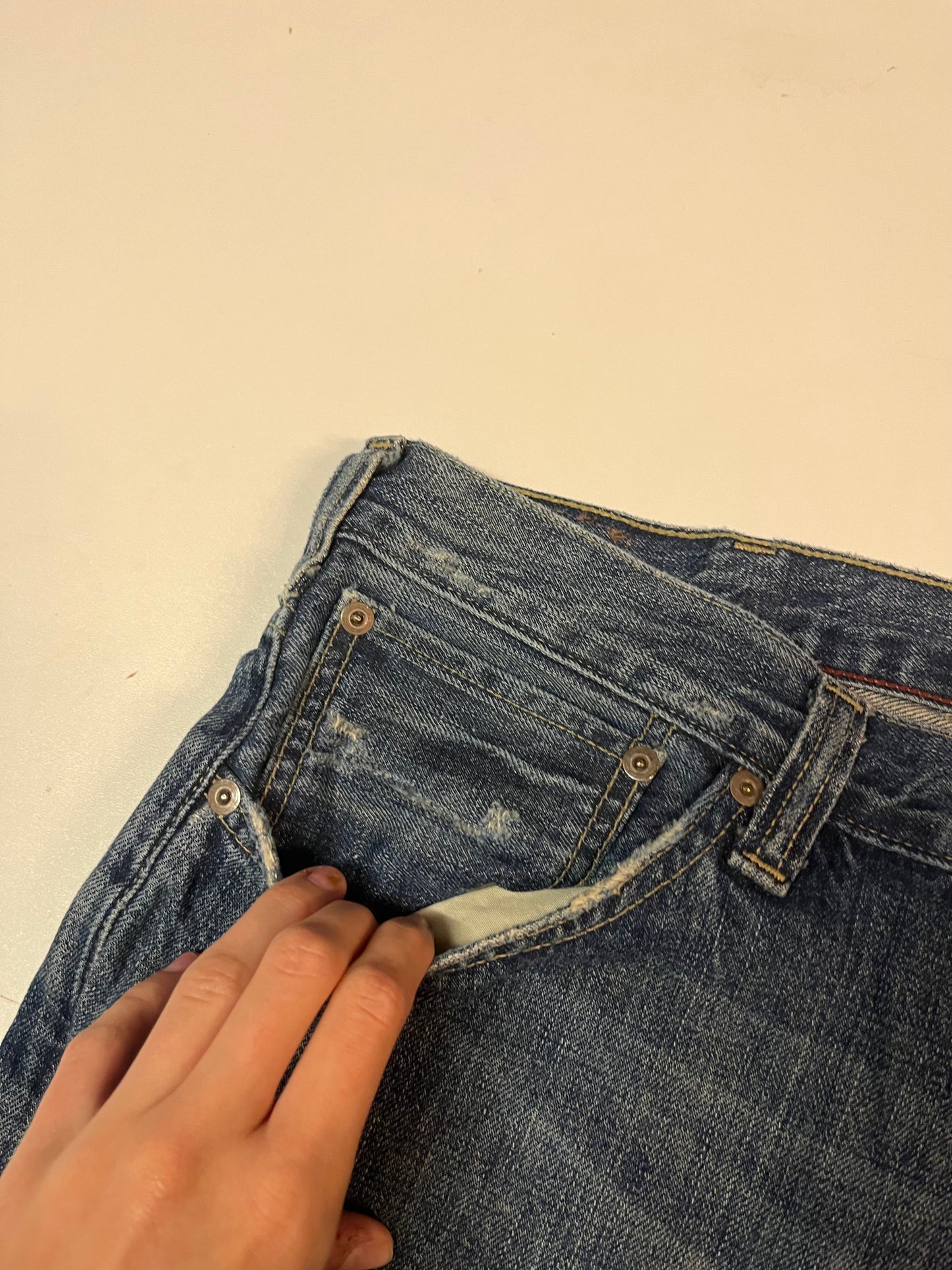 Harley Davidson Jeans Vintage 38/30 viele Flecken #4142