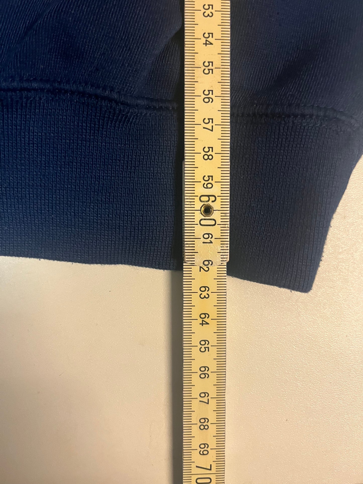 Vintage Reebok Sweatshirt S - M Navy bestickt 5730