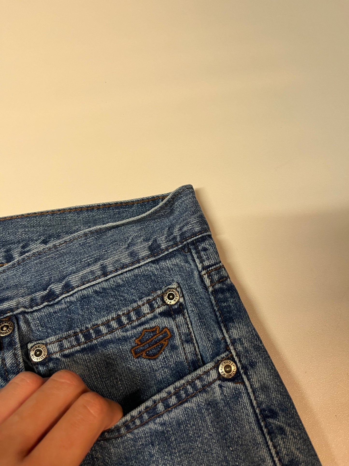 Harley Davidson Vintage Jeans 36/32 #4127