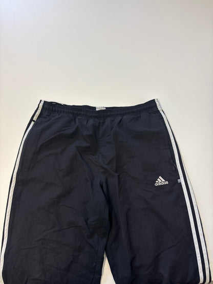 Adidas Vintage Trackpants S baggy Bund innen beschädigt 6880