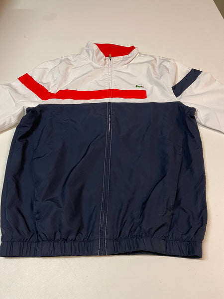 Lacoste Vintage Trackjacket Nylon Stoff aus Regenjacke 9479 L