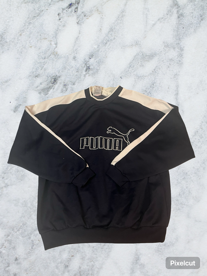 Vintage Puma Sweatshirt navy M - L 5739