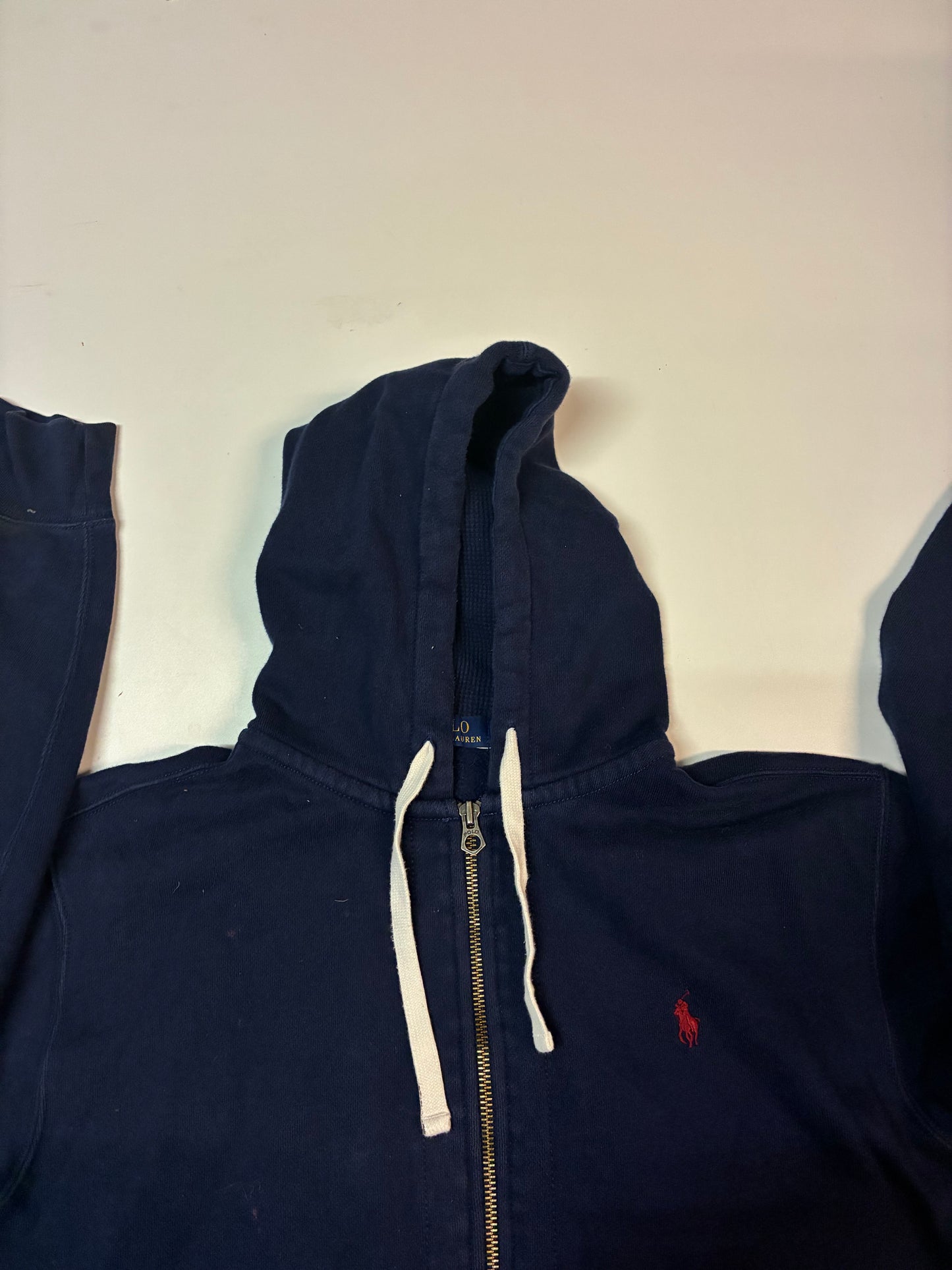 Vintage Polo Ralph Lauren Hoodie navy XL fit S 6091