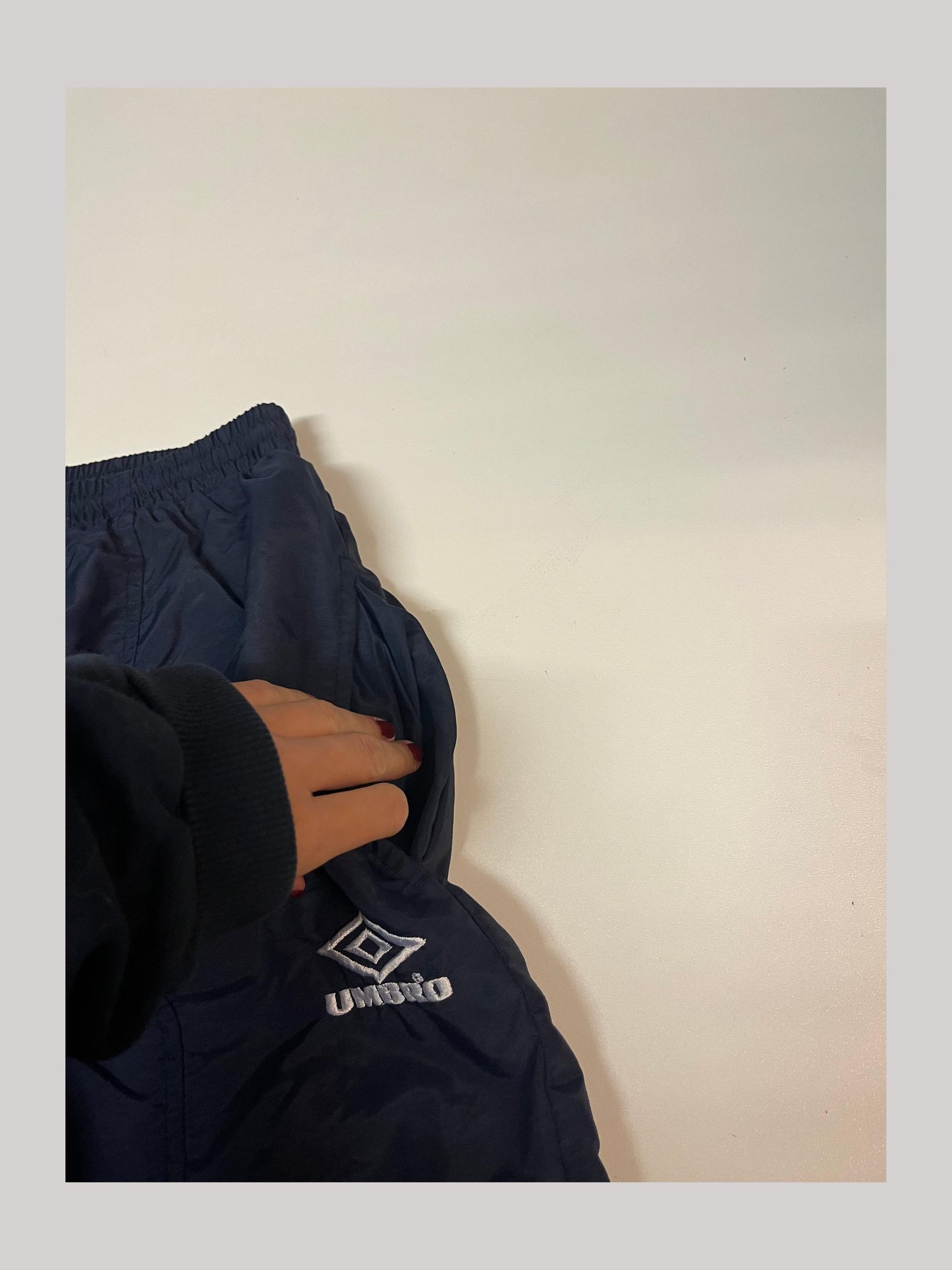 Umbro Vintage Trackpants xl ohne Seil baggy 4453