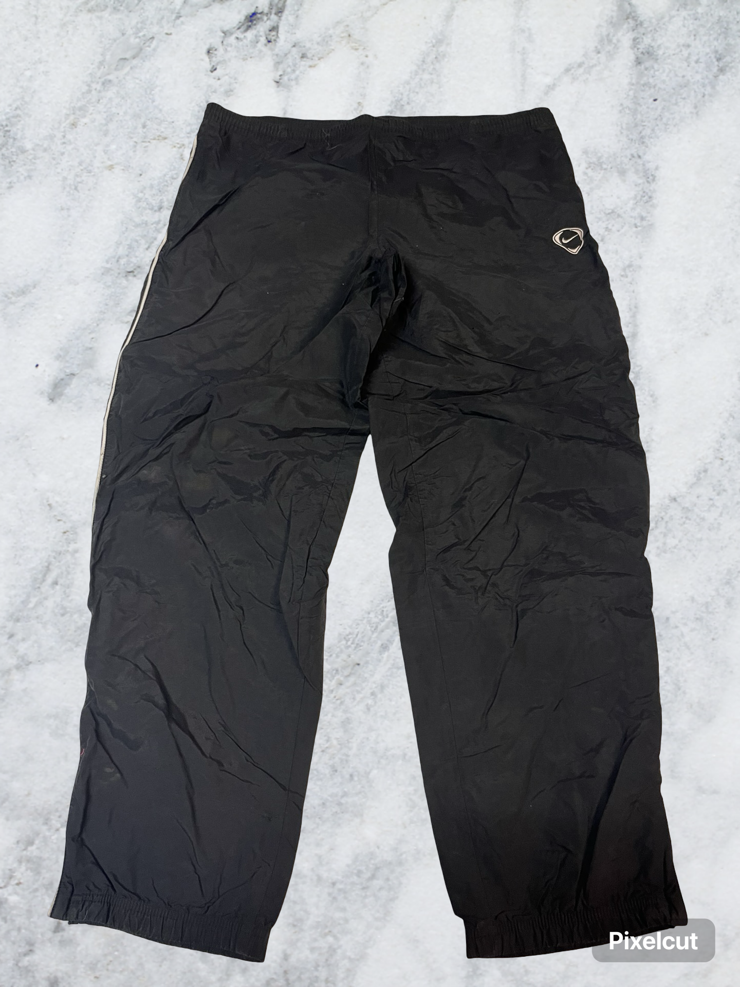 Vintage Nike Trackpants baggy Bund beschädigt XL 5616