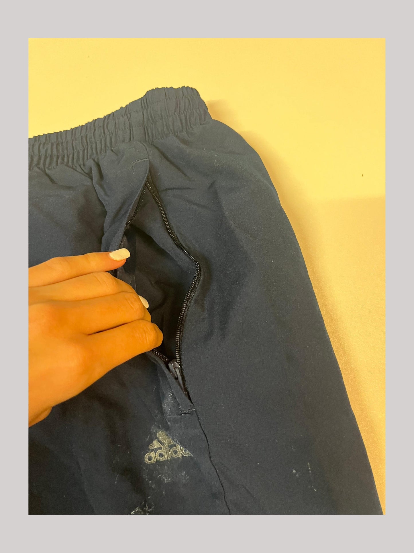 Adidas Vintage Trackpants S baggy 3598