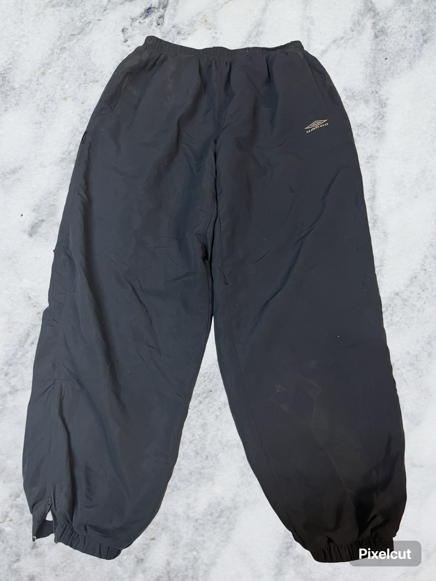 Vintage Umbro Trackpants XL fit S 5322