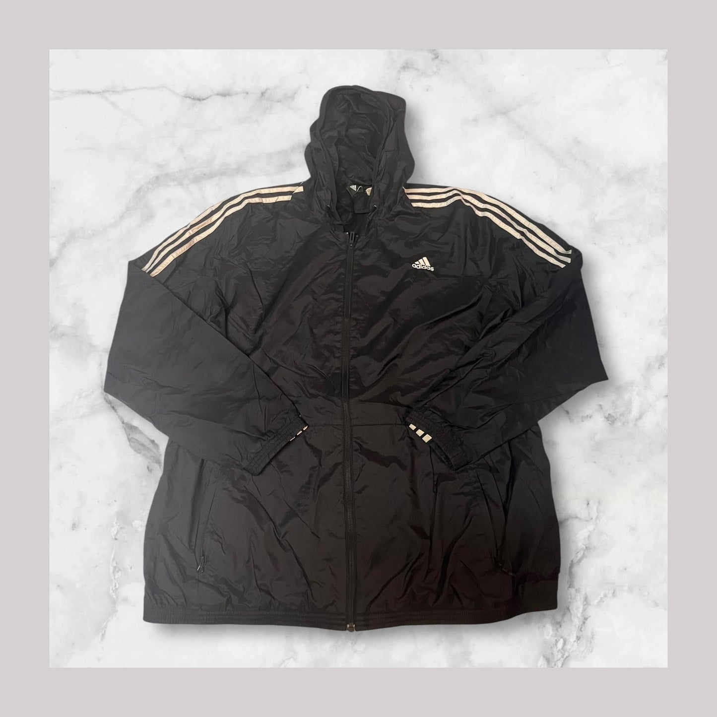 Vintage Adidas Regenjacke L - XL 4393