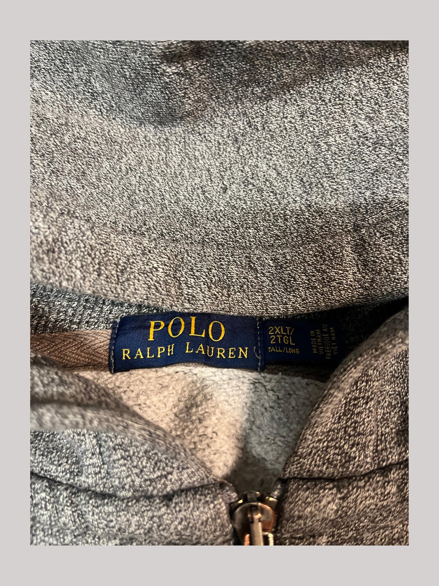 Polo Ralph Lauren Vintage Zipper xxl 4240