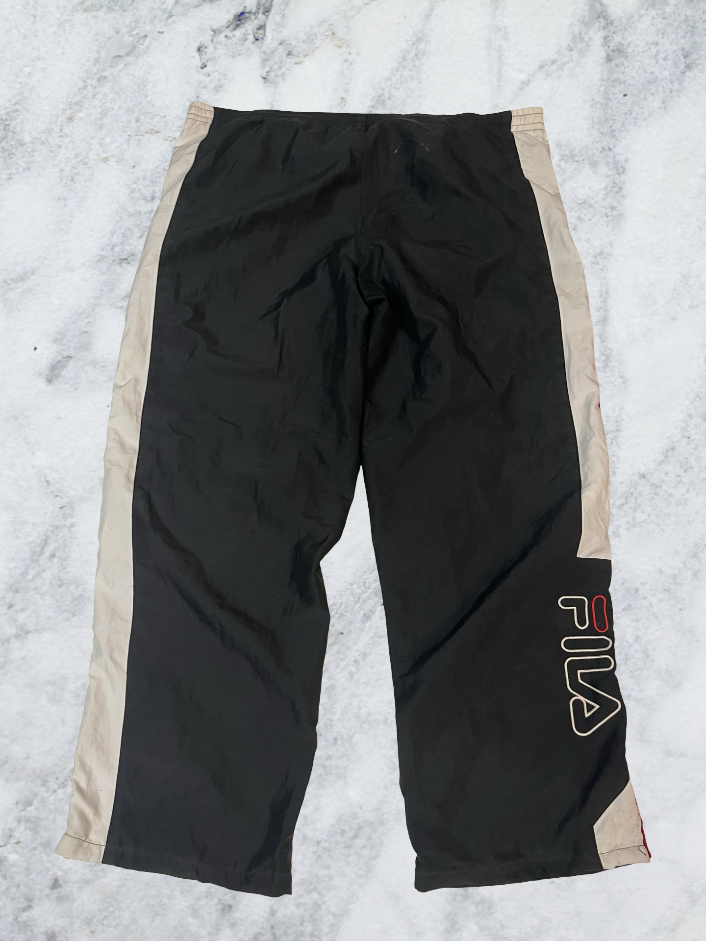 Fila Vintage Trackpants xl baggy ohne Seil 5345