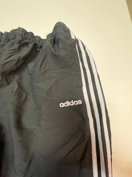 Adidas Vintage Trackpants Baggy Nylon Stoff aus Regenjacke #8918 Gr XL