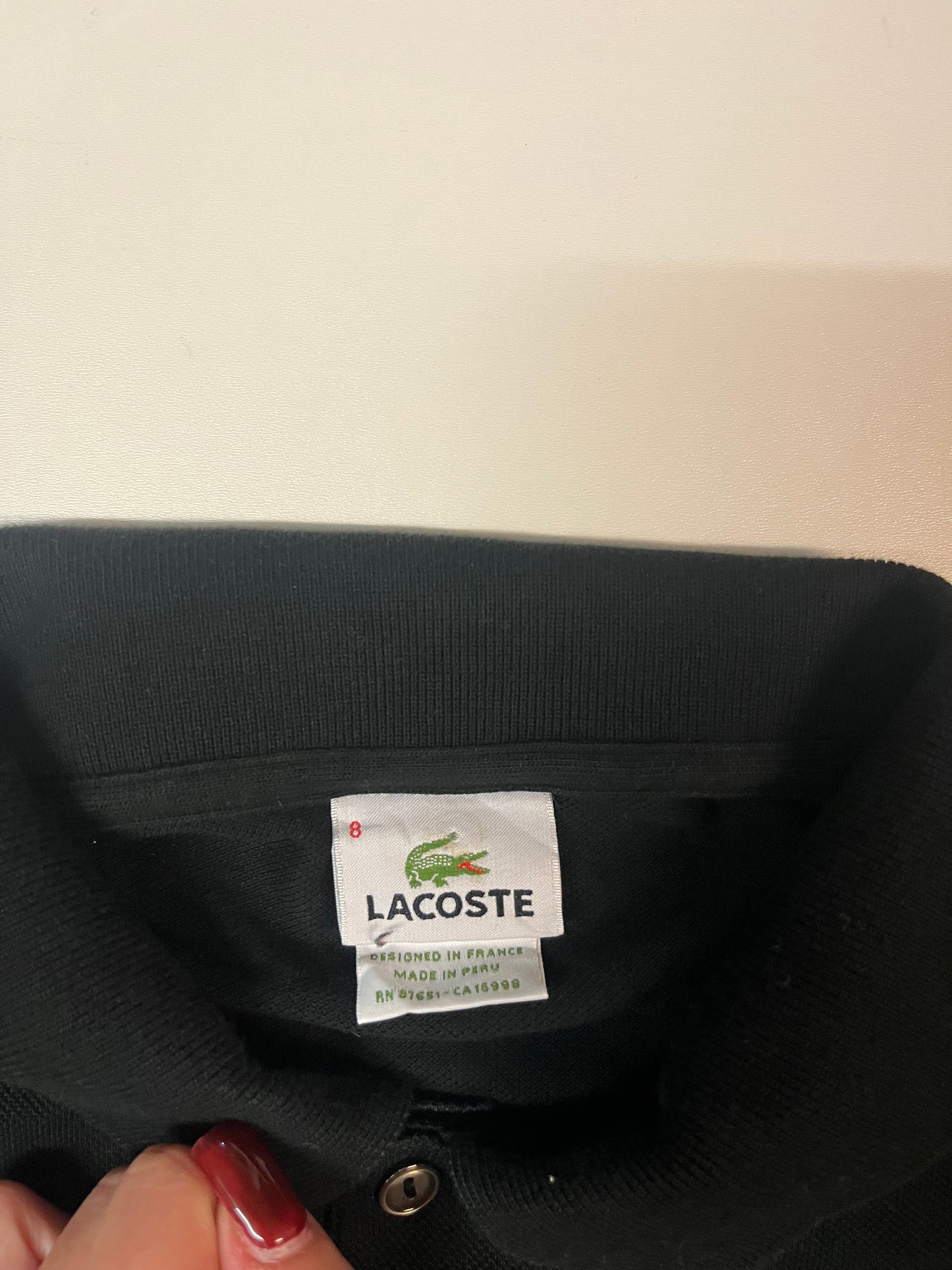 Vintage Lacoste Polo T-Shirt L - XL 5079