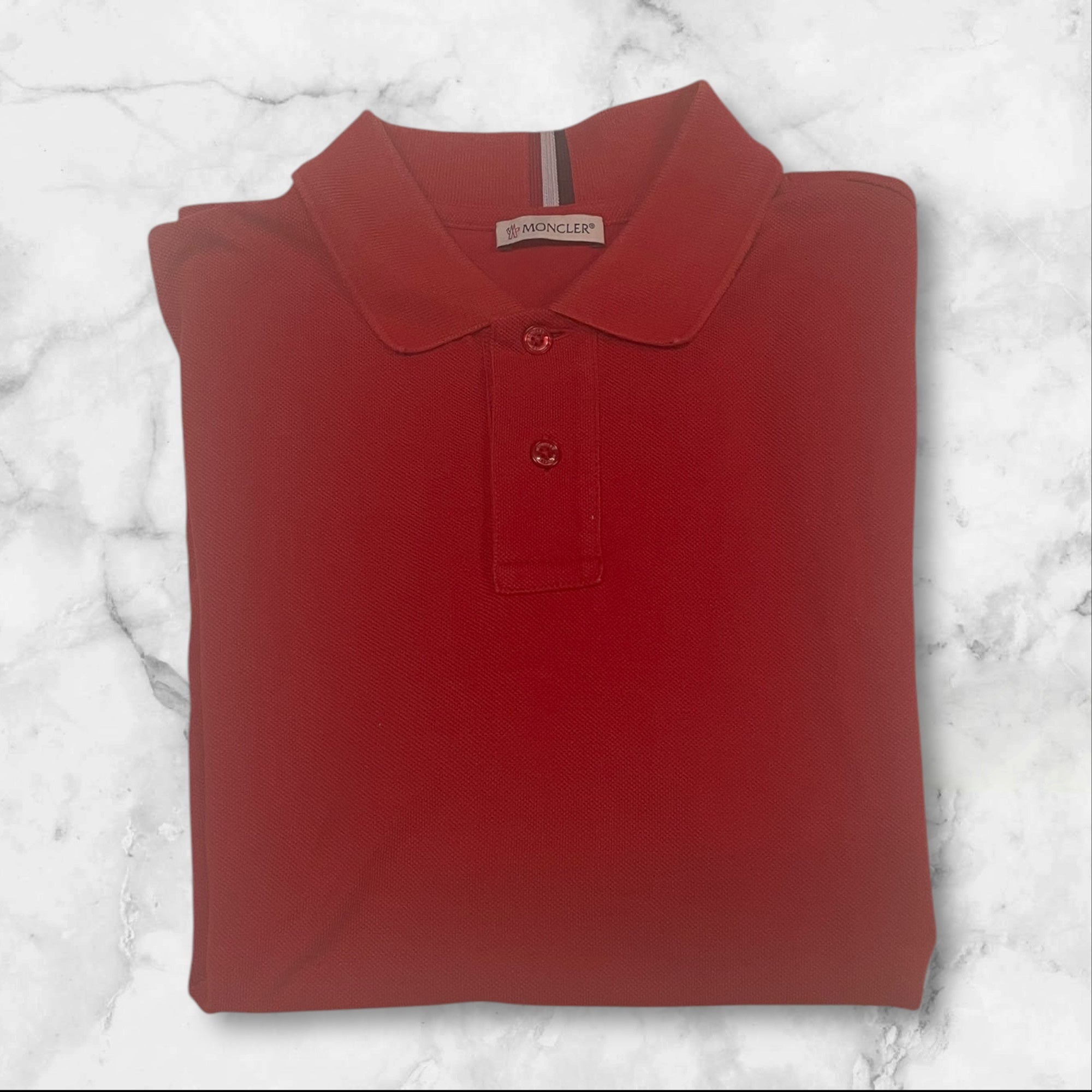 Moncler Vintage Polo Shirt #9134 Gr M