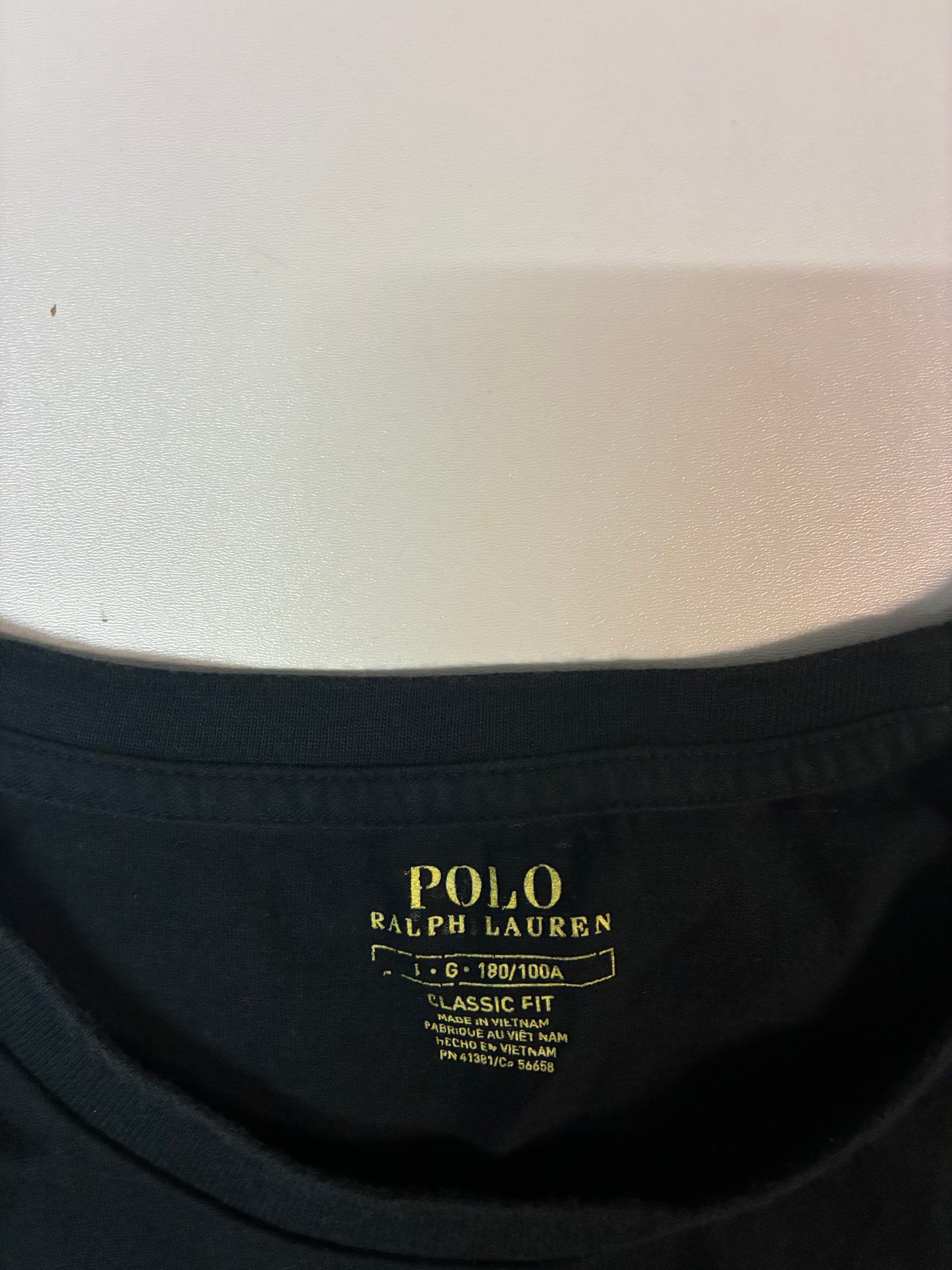 Vintage Polo Ralph Lauren schwarz L fit M 6097