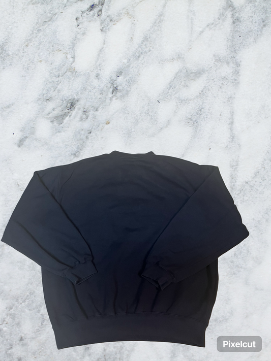 Vintage Reebok Sweatshirt S - M Navy bestickt 5730