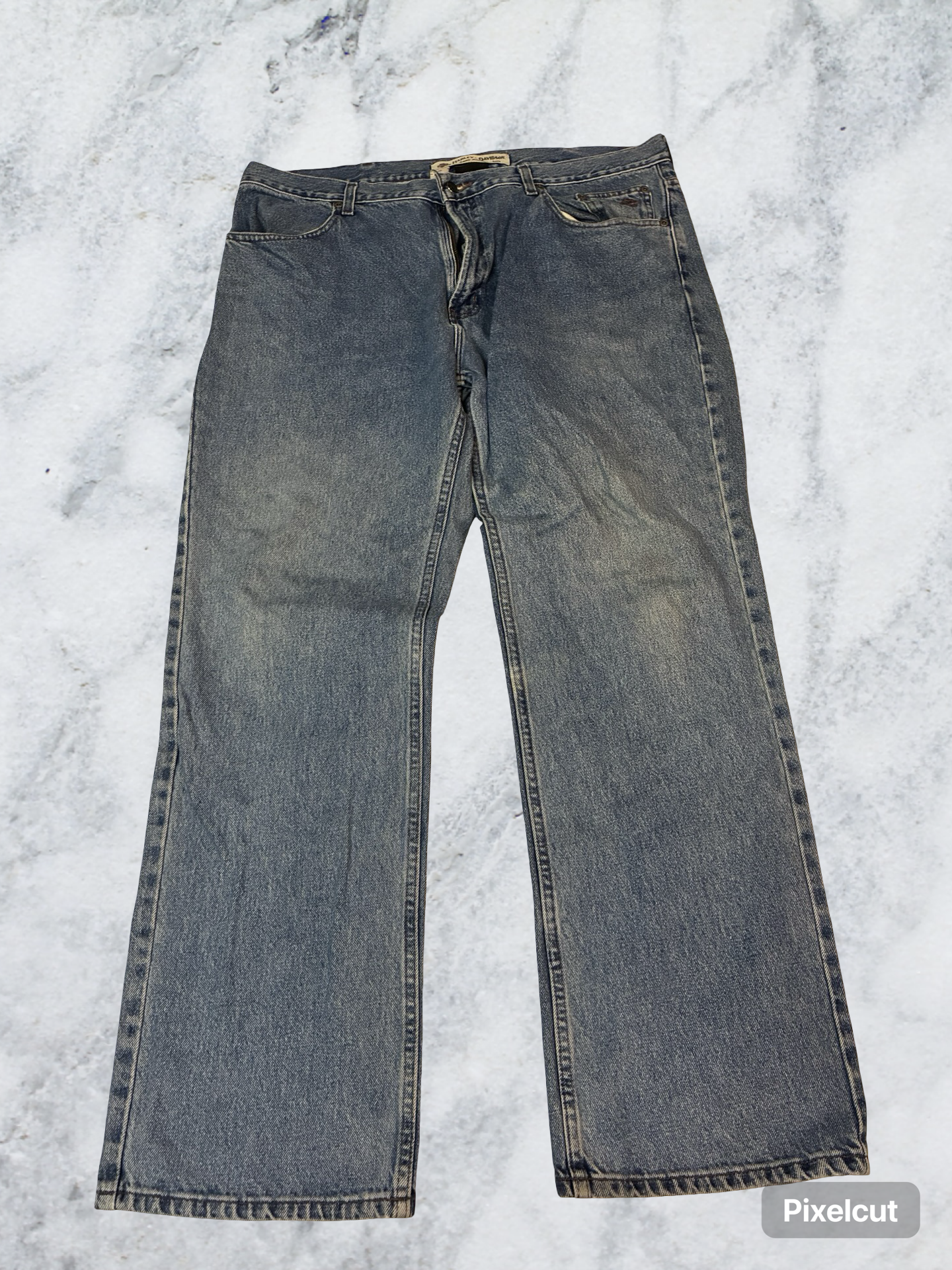 Vintage Harley Davidson Jeans baggy 40/32 fit L - XL 6052